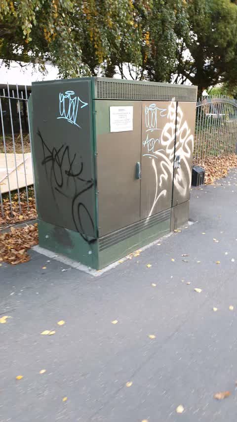 Graffiti, a report photo