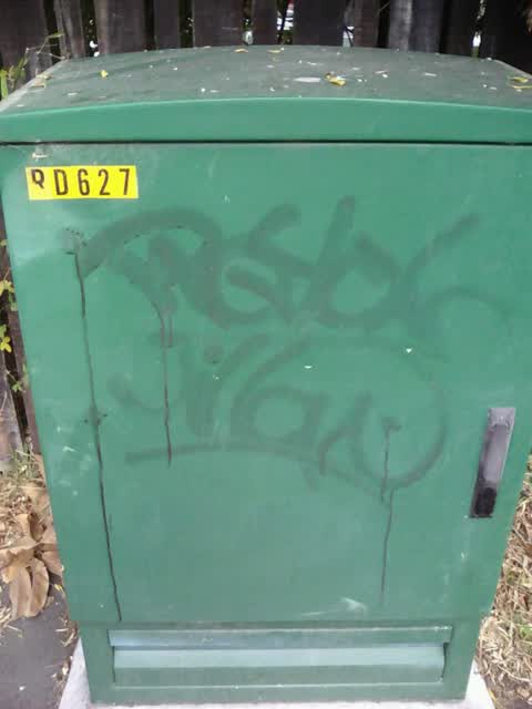 Graffiti, a report photo