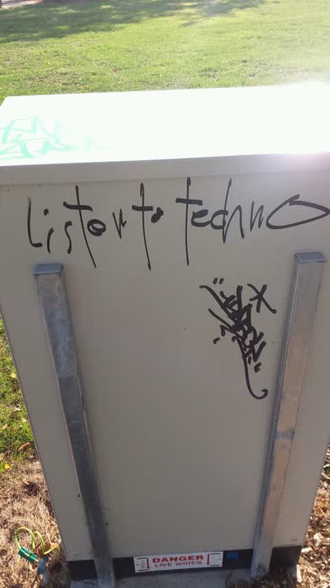 Graffiti — a report photo