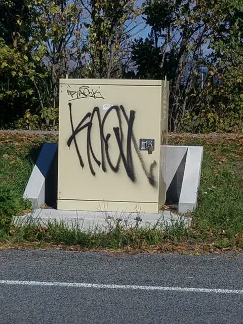 Graffiti — a report photo