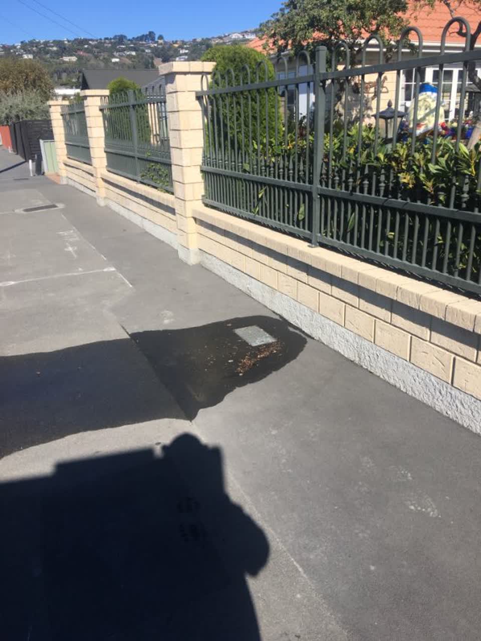 The photograph attached to this water supply report