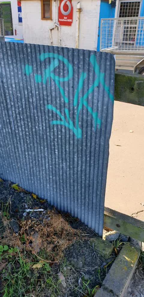 Graffiti, a report photo