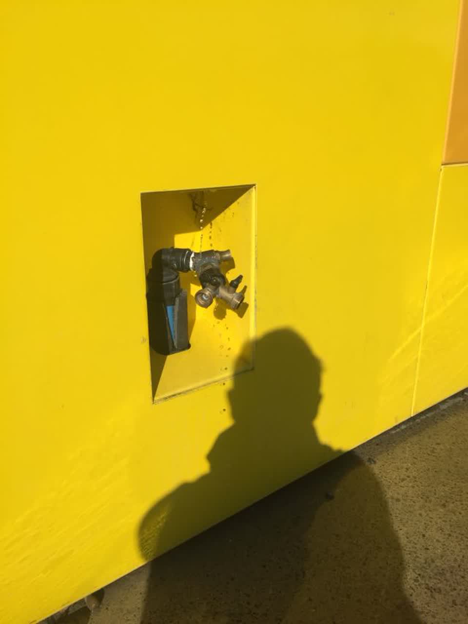 The photograph attached to this water supply report
