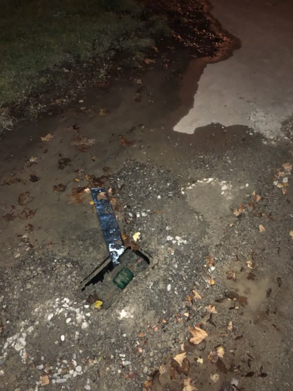 The photograph attached to this water supply report