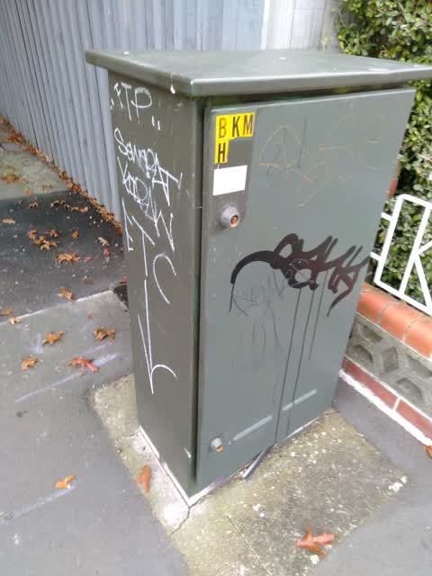 Graffiti, a report photo