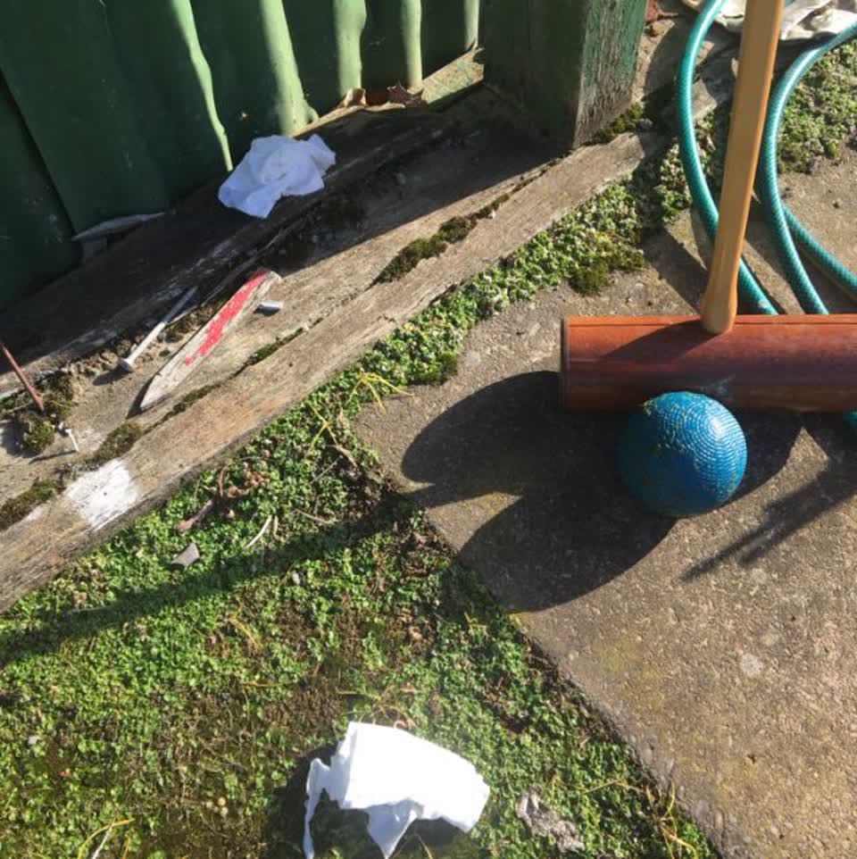 The photograph attached to this parks report