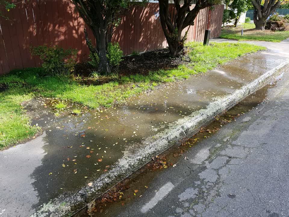 The photograph attached to this water supply report