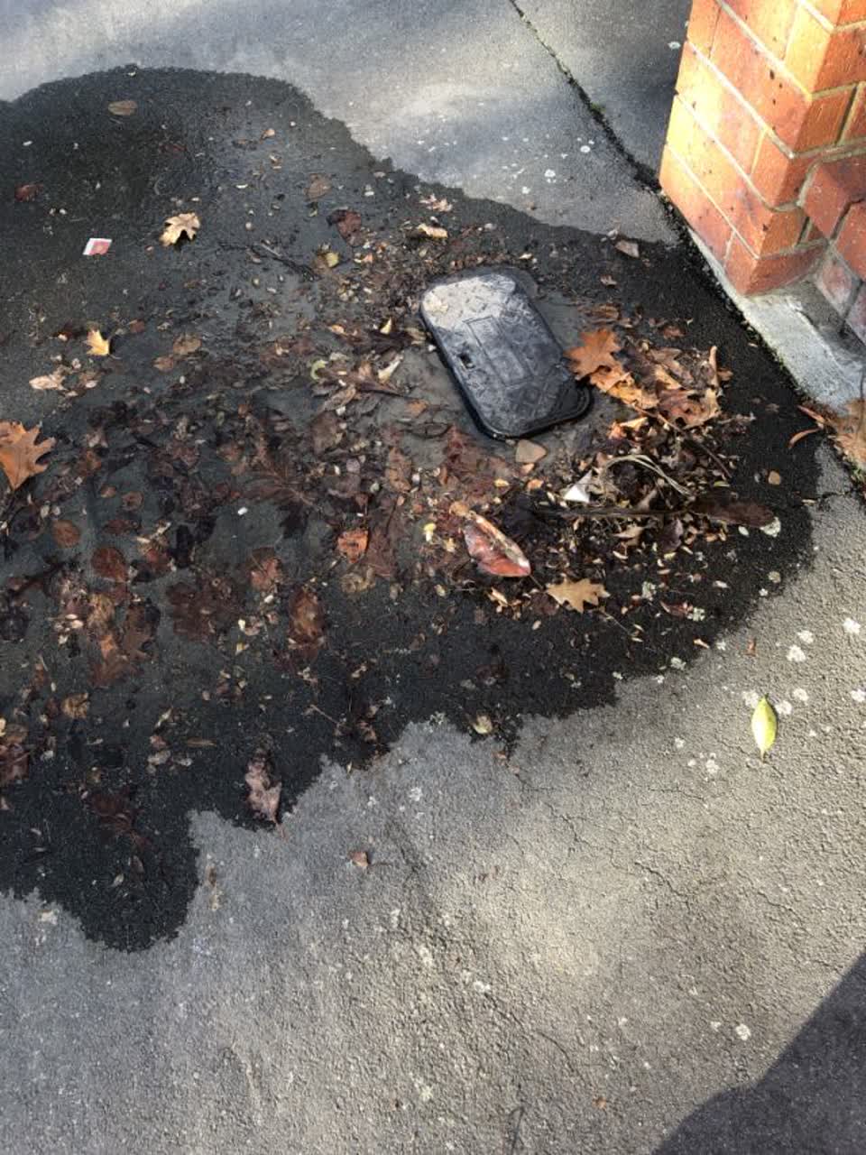 The photograph attached to this water supply report