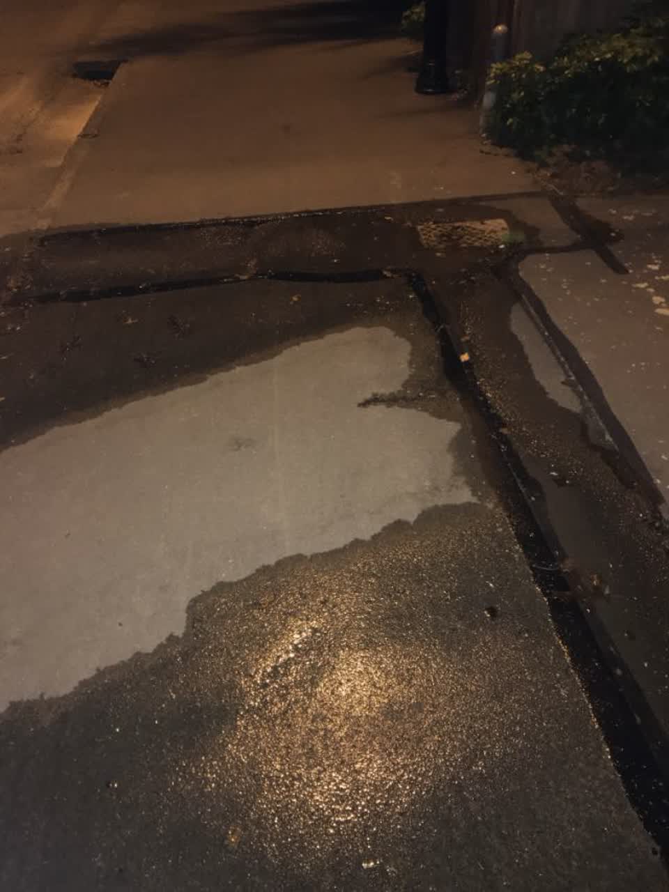 The photograph attached to this water supply report