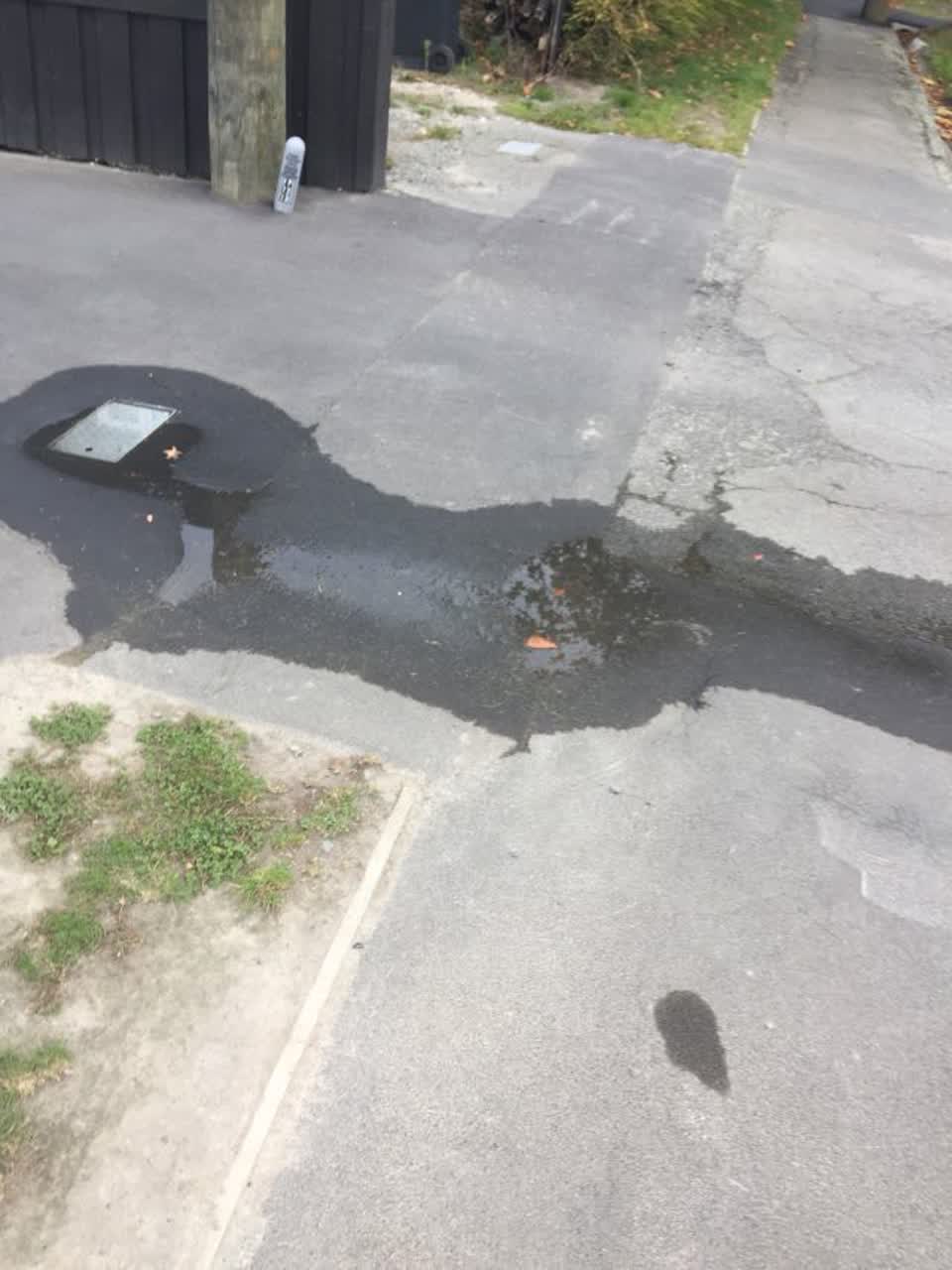 The photograph attached to this water supply report