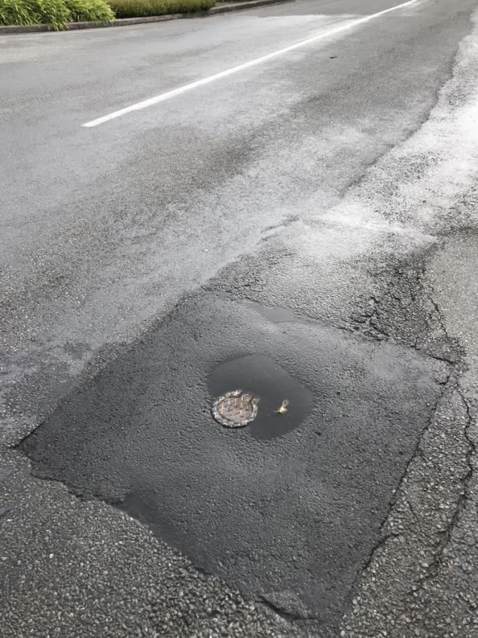 The photograph attached to this water supply report