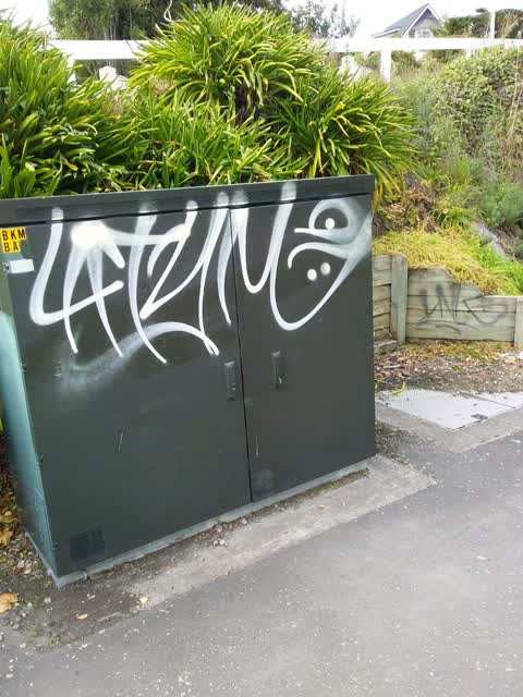 Graffiti, a report photo