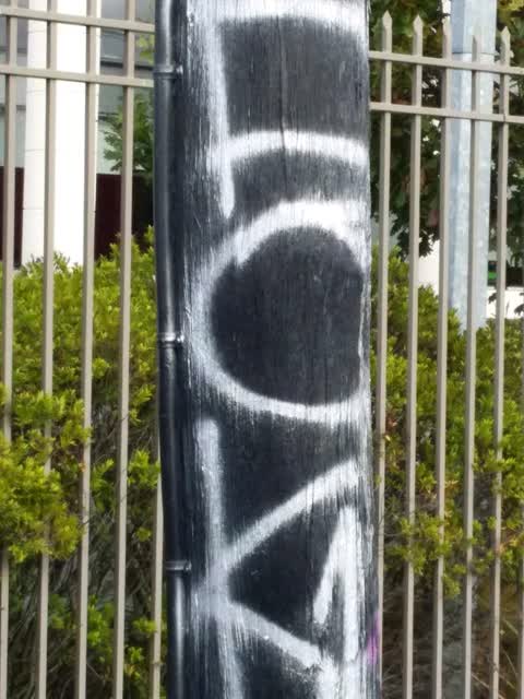 Graffiti, a report photo