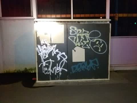 Graffiti, a report photo