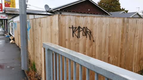 Graffiti, a report photo