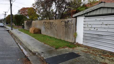 Graffiti, a report photo