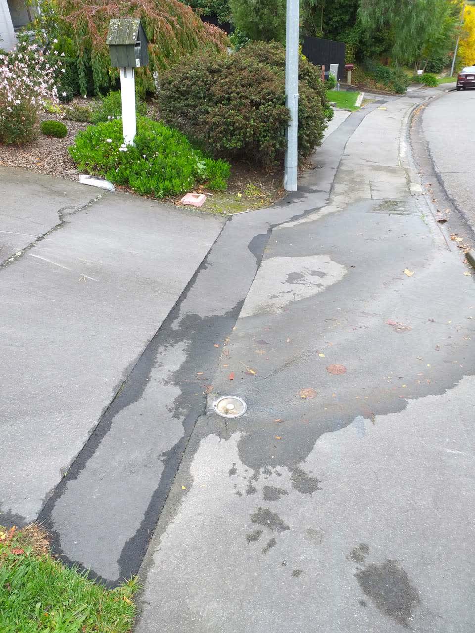 The photograph attached to this water supply report