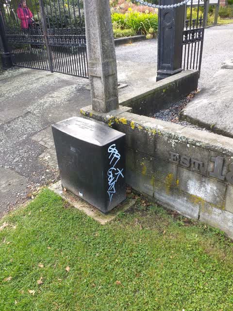 Graffiti, a report photo