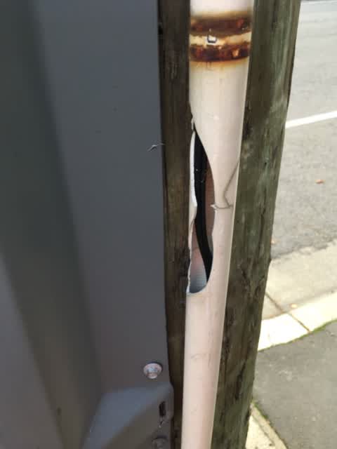 Graffiti, a report photo