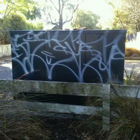 Graffiti, a report photo