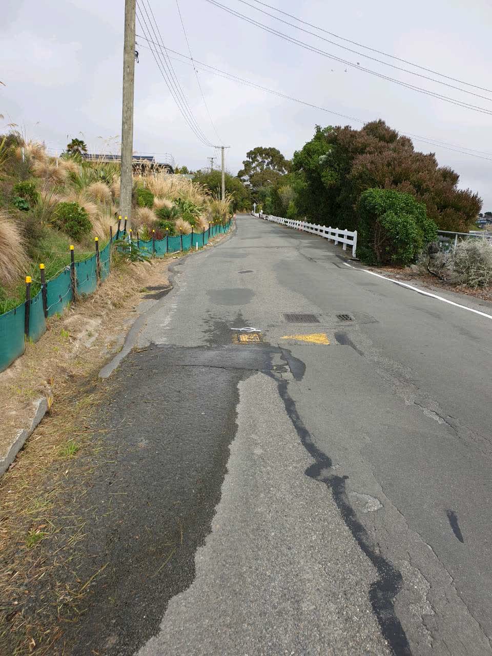 The photograph attached to this water supply report