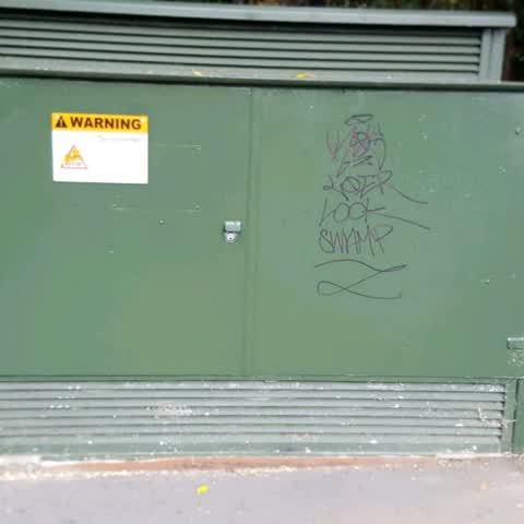 Graffiti, a report photo