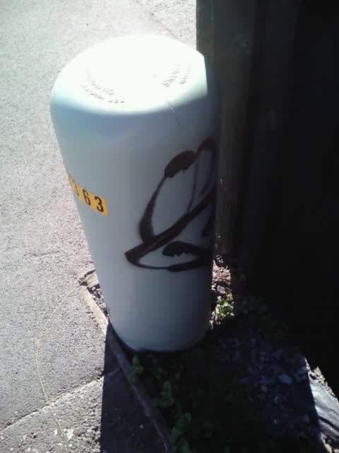 Graffiti, a report photo