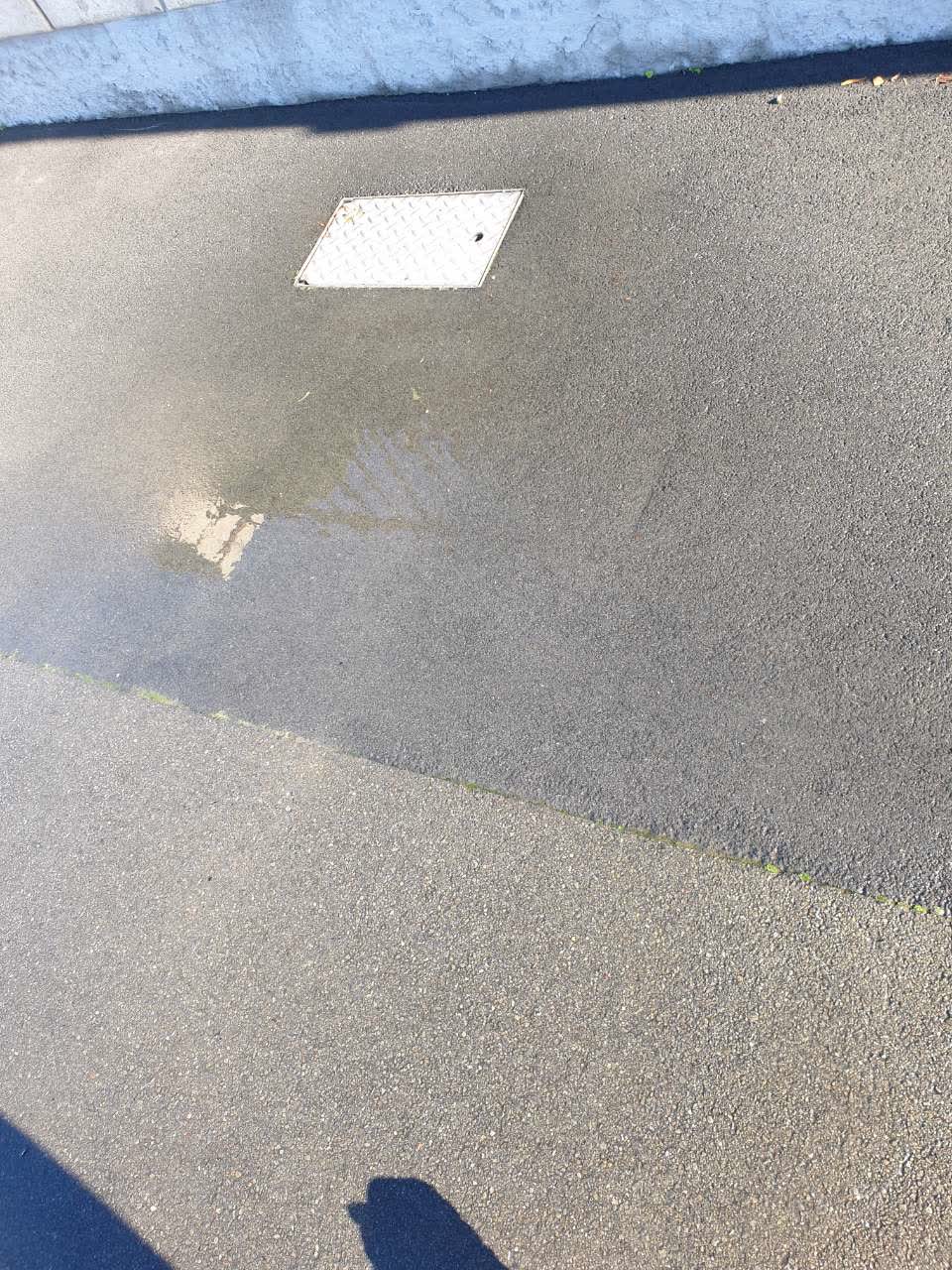 The photograph attached to this water supply report