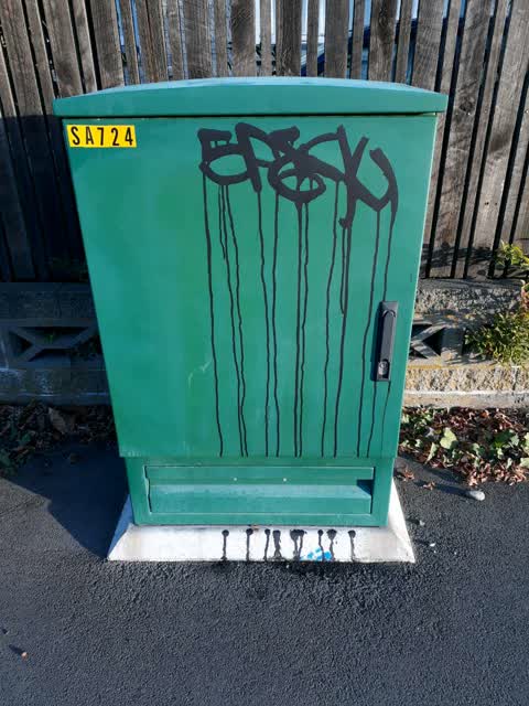Graffiti — a report photo