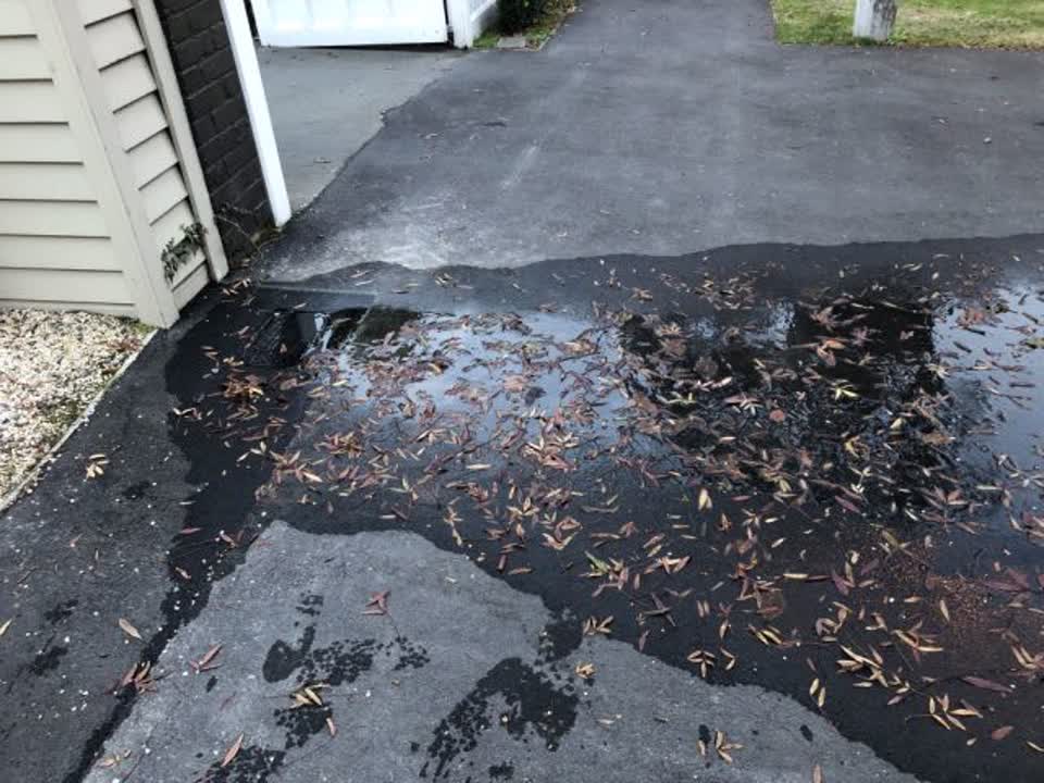The photograph attached to this water supply report
