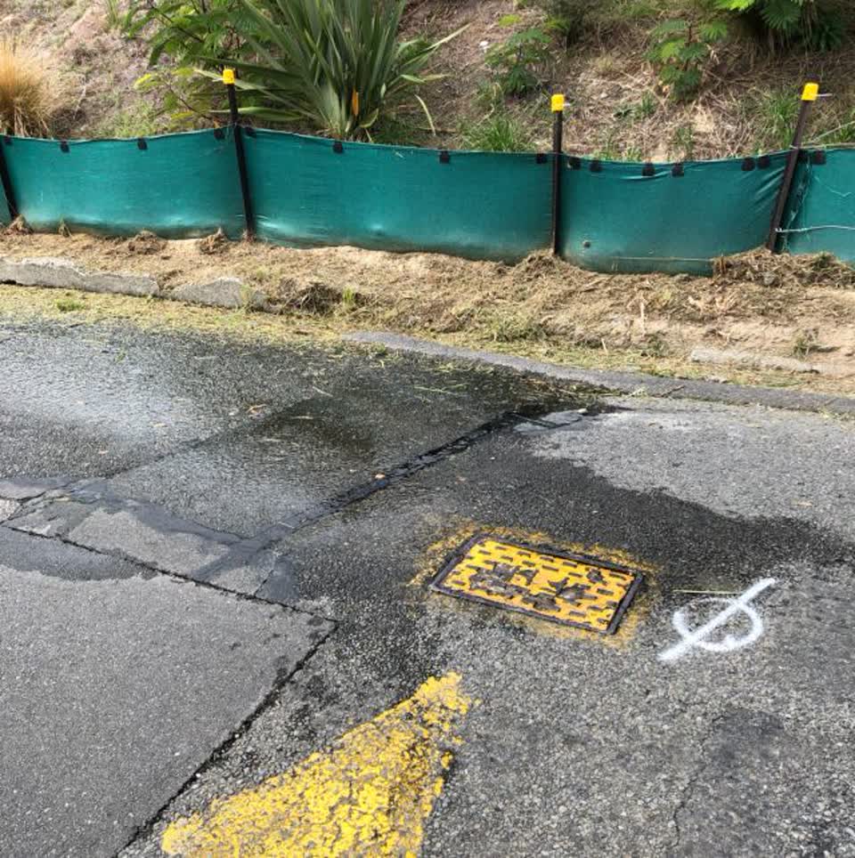 The photograph attached to this water supply report