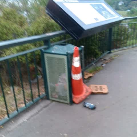 Rubbish/Recycling — a report photo