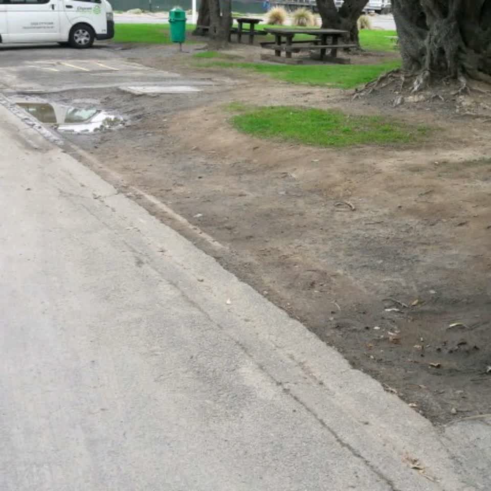 The photograph attached to this parks report