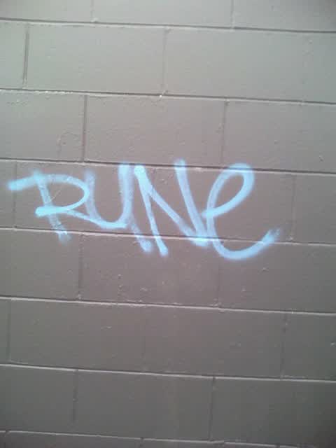 Graffiti — a report photo