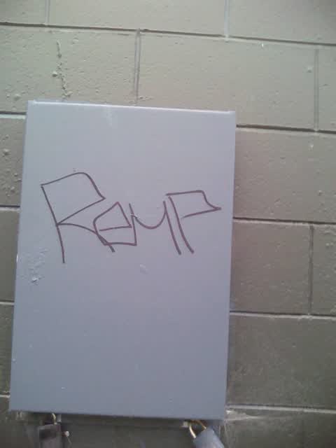 Graffiti, a report photo