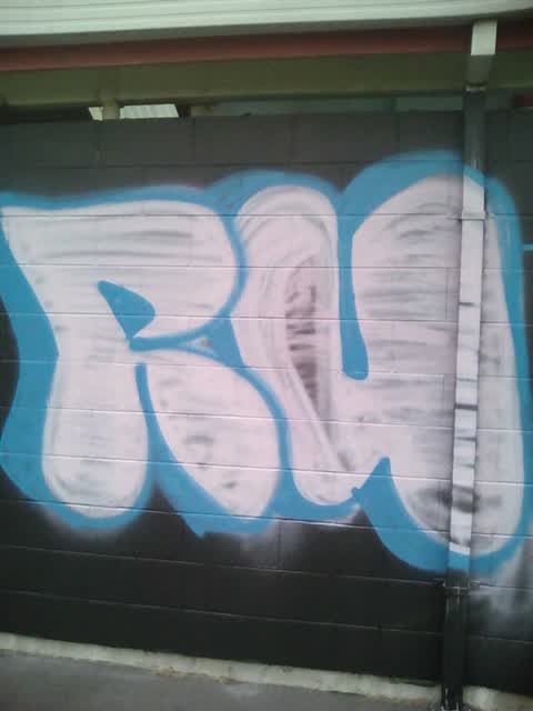 Graffiti, a report photo