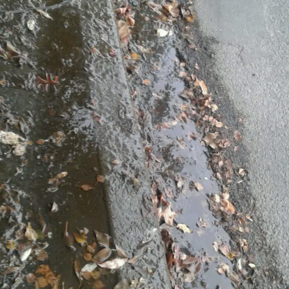 The photograph attached to this wastewater/stormwater report