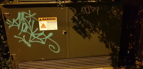 Graffiti, a report photo