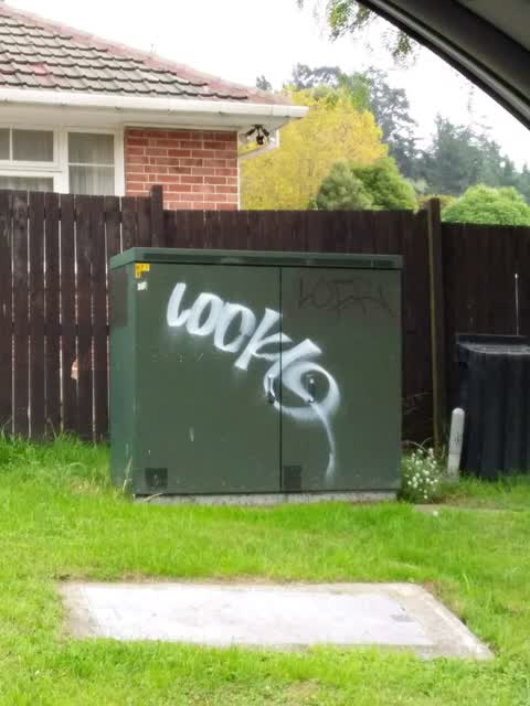 Graffiti, a report photo