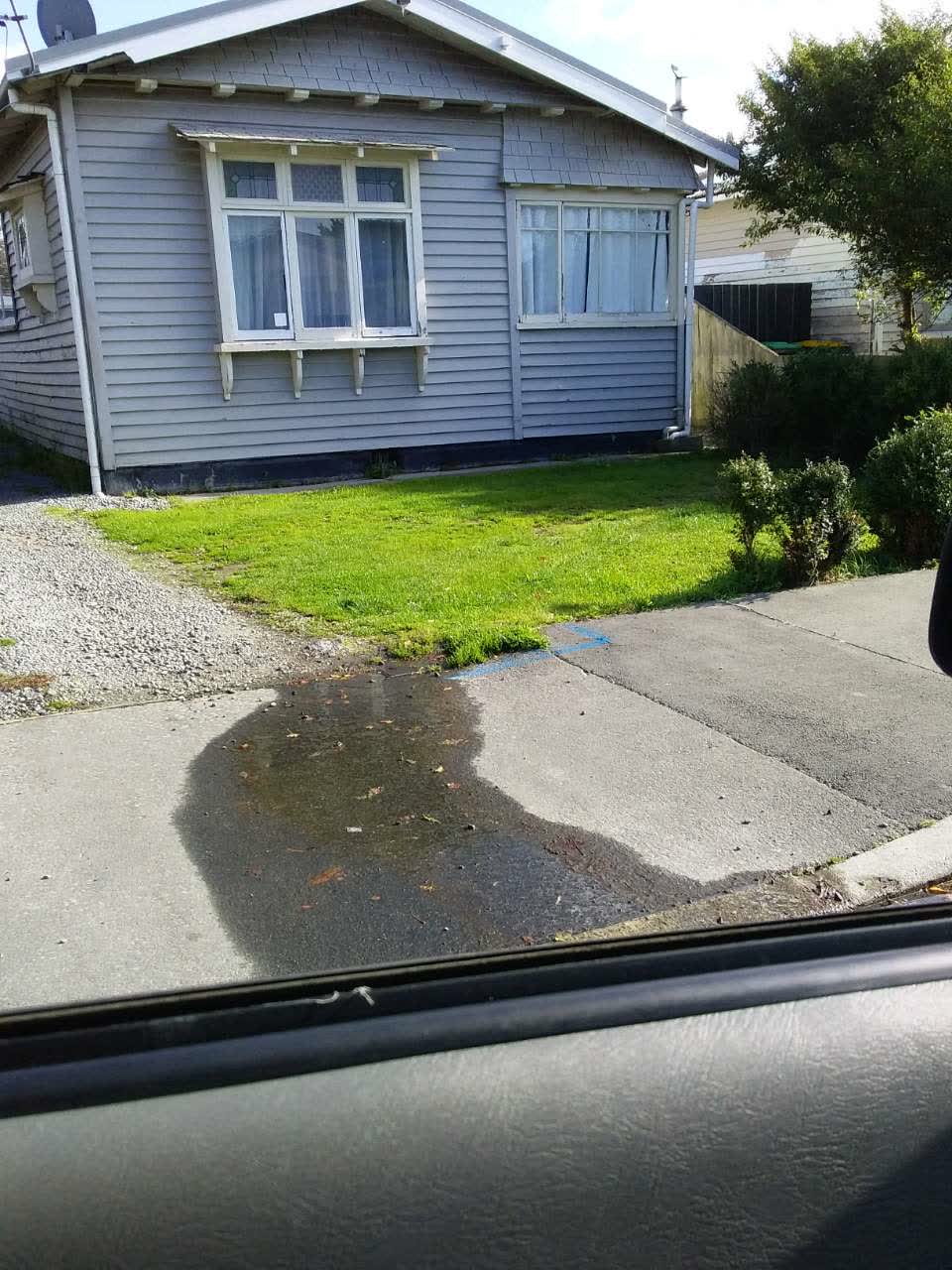 The photograph attached to this water supply report