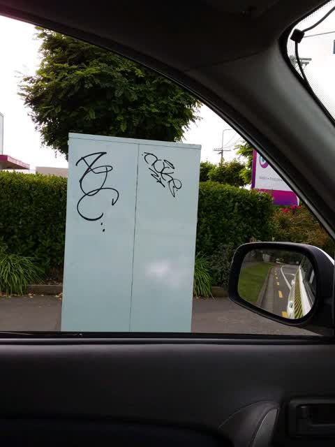 Graffiti, a report photo