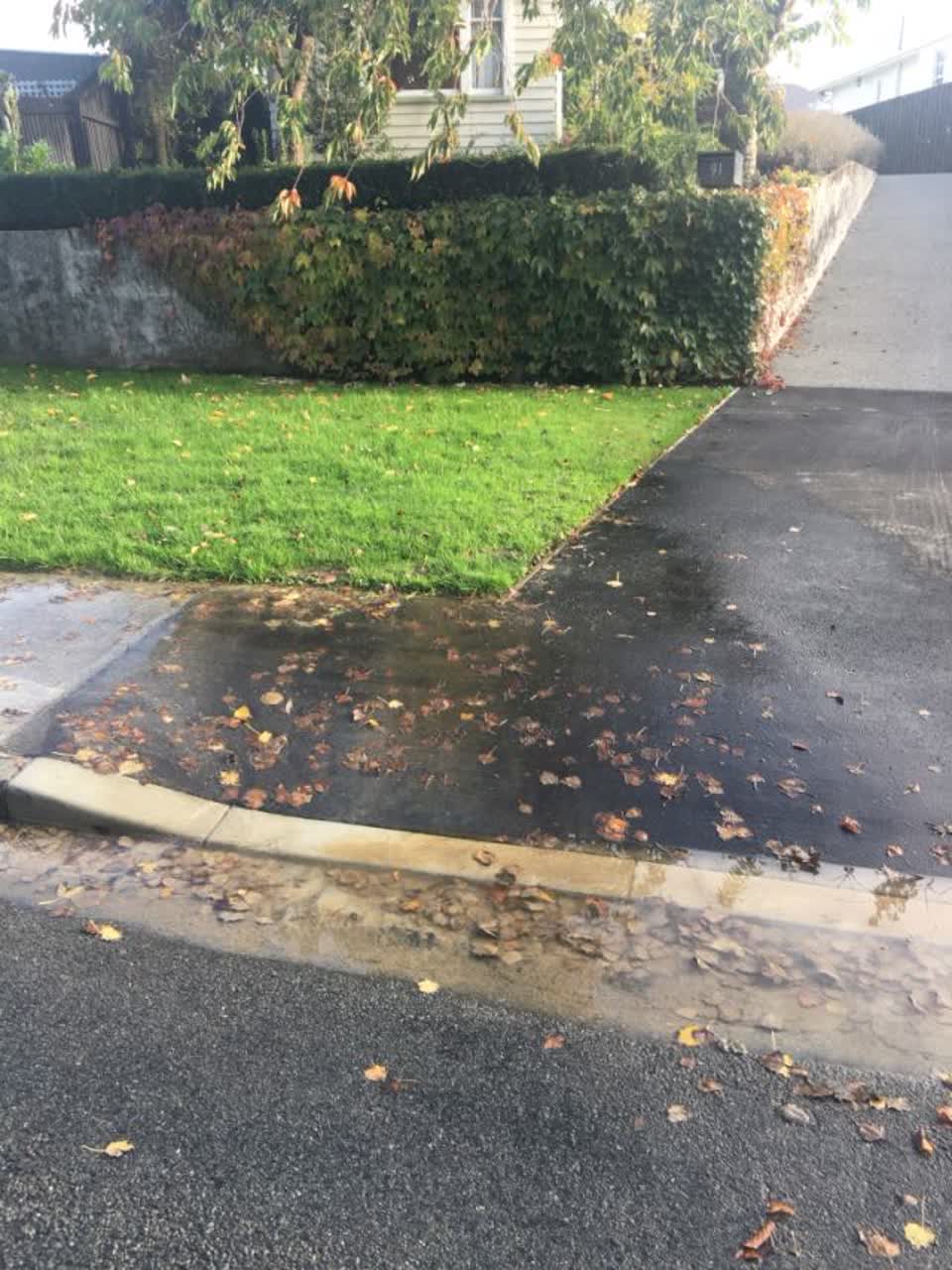 The photograph attached to this water supply report