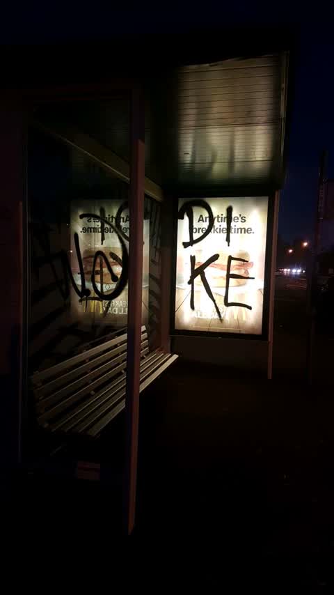 Graffiti — a report photo