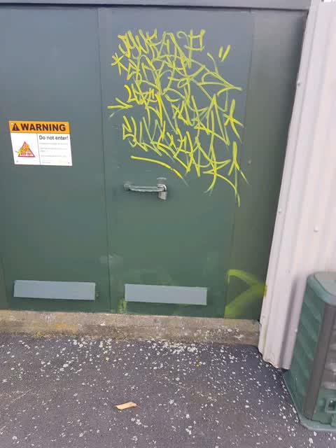 Graffiti, a report photo