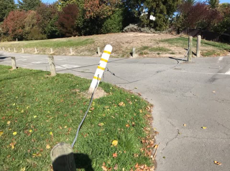 The photograph attached to this parks report