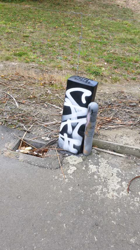 Graffiti, a report photo