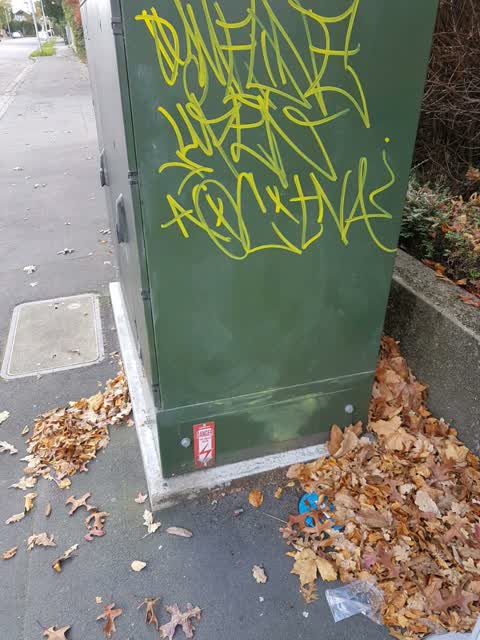 Graffiti, a report photo
