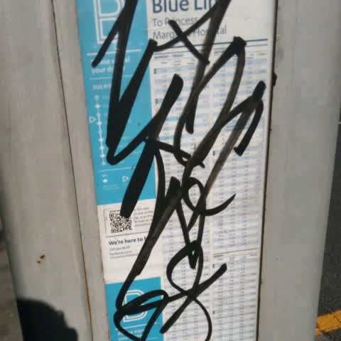 Graffiti — a report photo