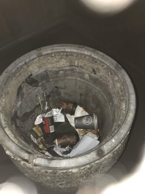 Rubbish/Recycling, a report photo