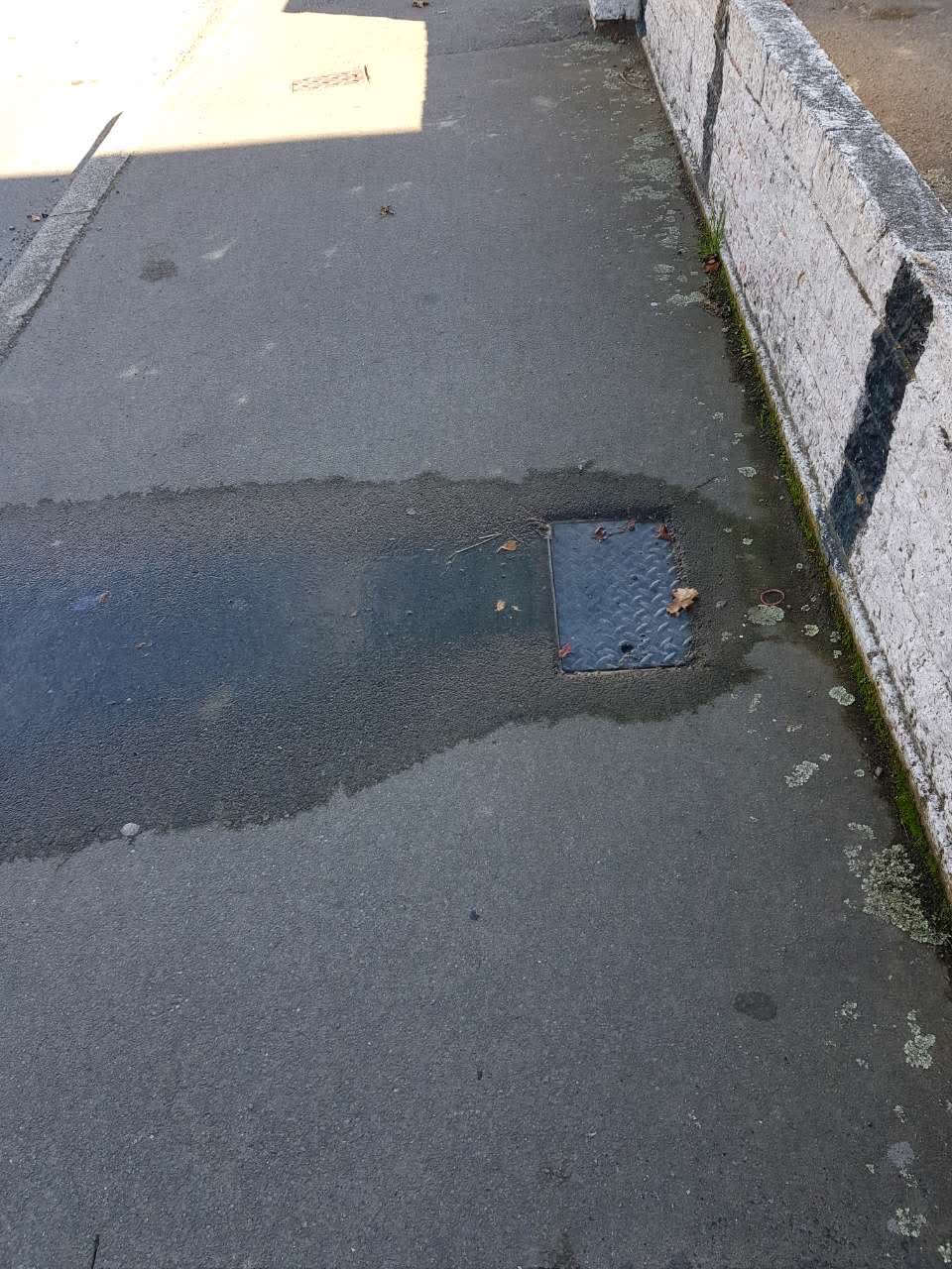 The photograph attached to this water supply report